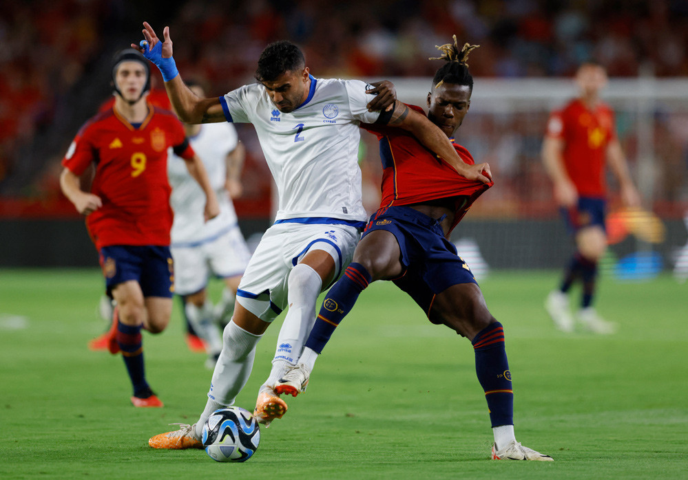 Đảo Síp vs Tây Ban Nha (00:00 – 17/11) | Xem lại trận đấu