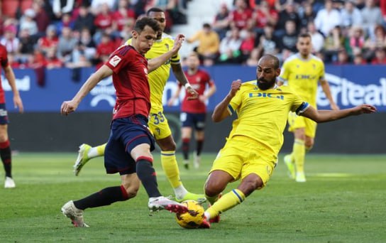 Osasuna vs Cadiz (22:15 – 17/02) | Xem lại trận đấu