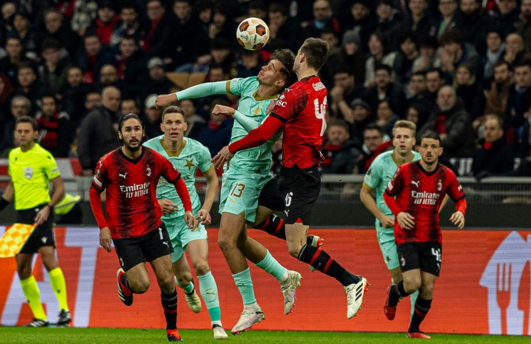 AC Milan vs Slavia Praha (03:00 – 08/03) | Xem lại trận đấu