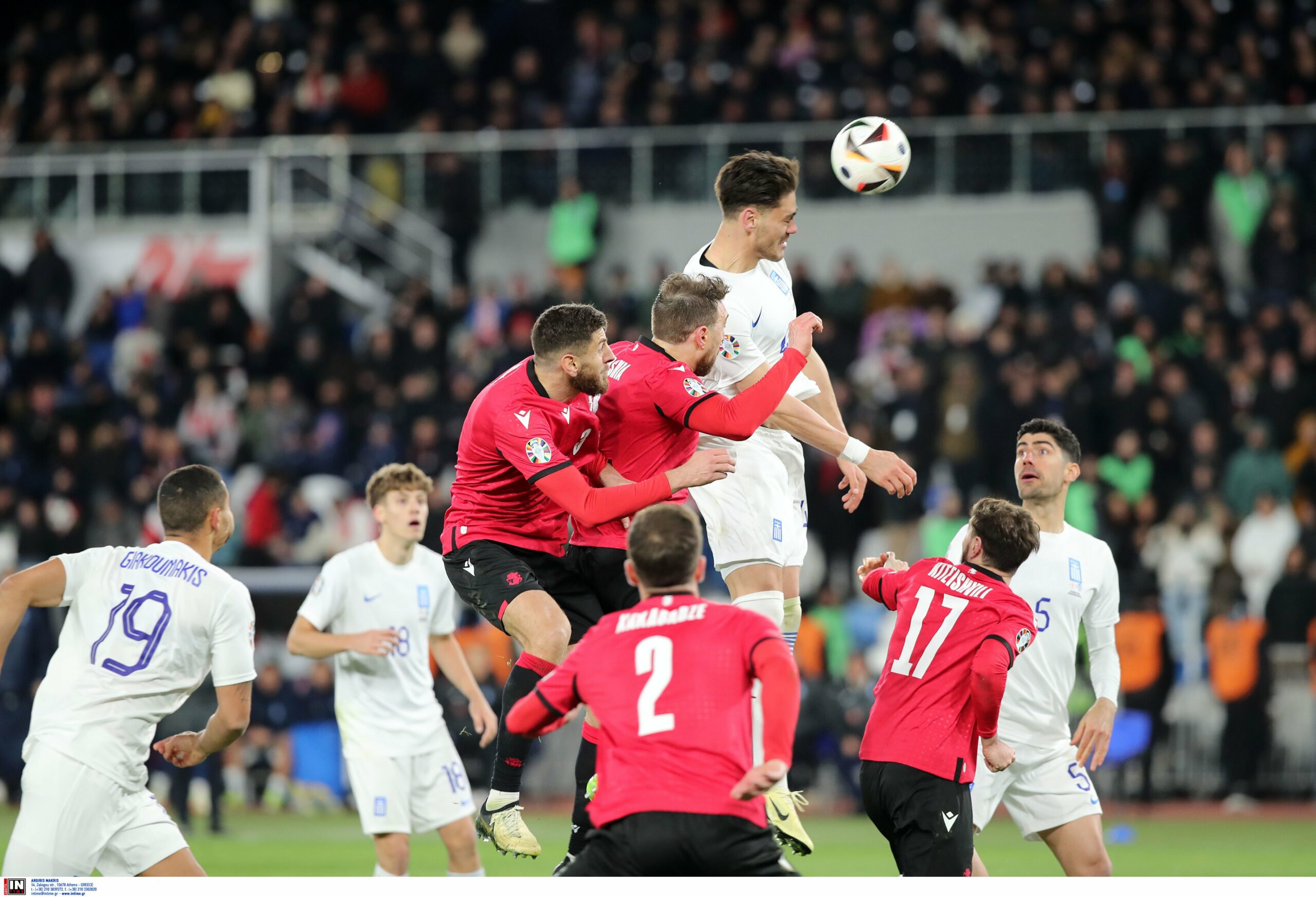 Georgia vs Hy Lạp (00:00 – 27/03) | Xem lại trận đấu