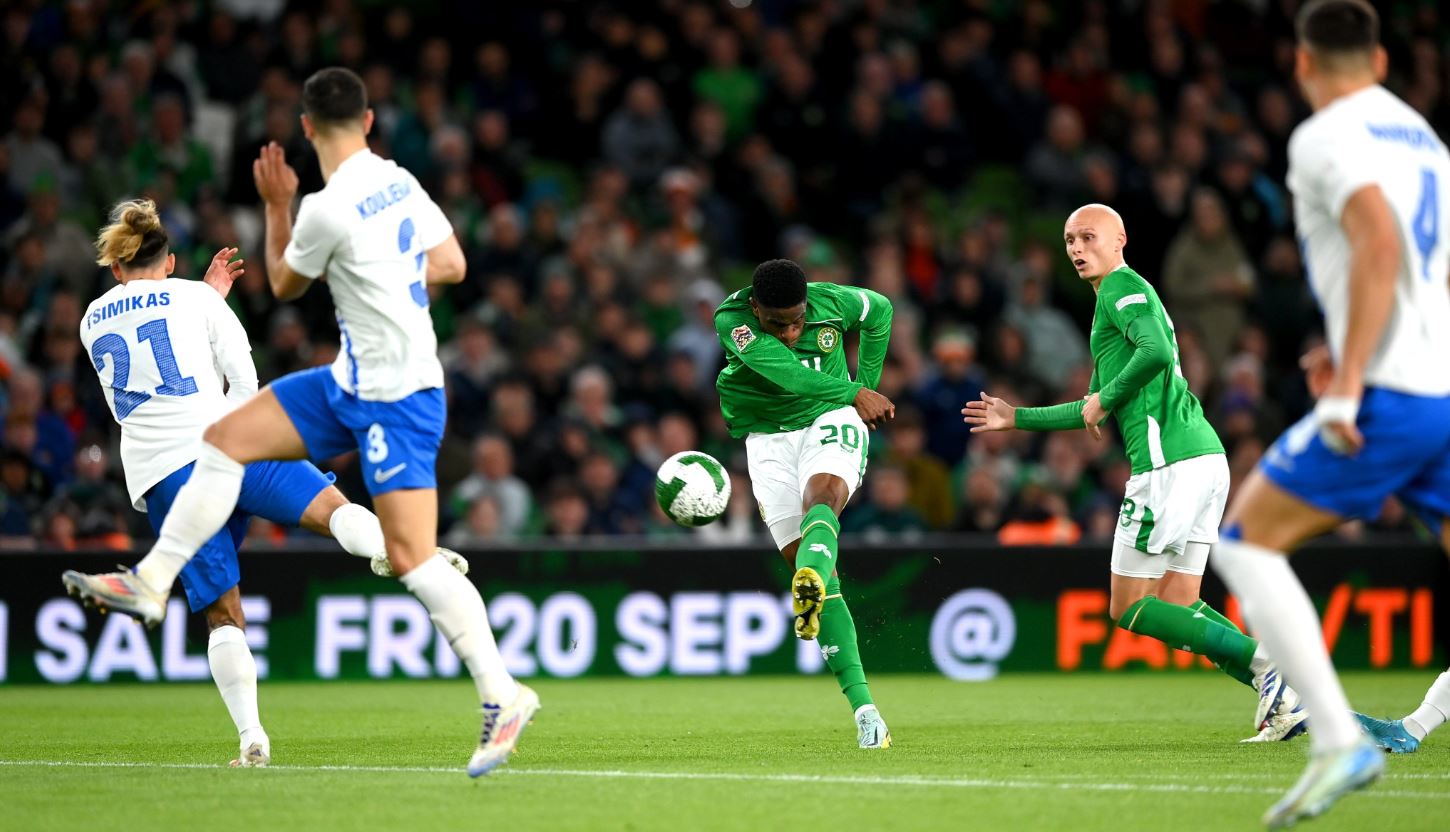 Ireland vs Hy Lạp (01:45 – 11/09) | Xem lại trận đấu
