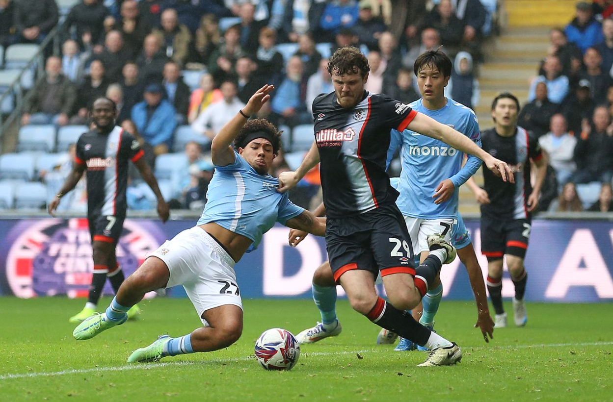 Coventry City vs Luton Town (18:30 – 26/10) | Xem lại trận đấu