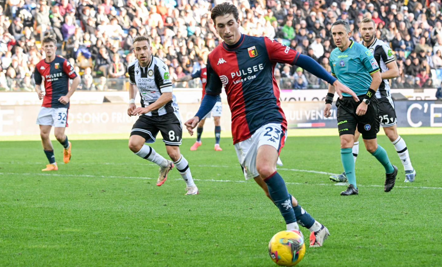 Udinese vs Genoa (18:30 – 01/12) | Xem lại trận đấu