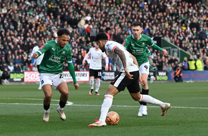 Plymouth Argyle vs Liverpool (22:00 – 09/02) | Xem lại trận đấu