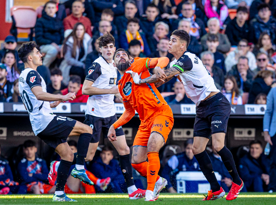 Valencia CF vs RC Celta (22:15 – 02/02) | Xem lại trận đấu